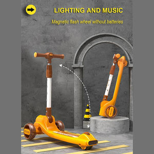 Vente en gros de trottinettes à patins en 1 tricycle trottinettes à 3 roues pour enfants et garçons - Product Image 6