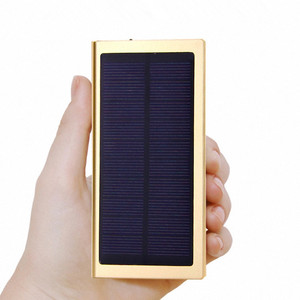 שמש 30000mah כוח בנק חיצוני סוללה 2 USB LED Powerbank נייד נייד טלפון מטען סולארי עבור טלפון - Product Image 2