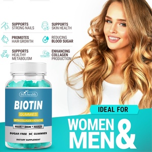 Biocaro prezzo all'ingrosso Private Label vitamine integratore biotina Gummies orsetto gommoso per la crescita dei <span class=keywords><strong>capelli</strong></span> - Product Image 5