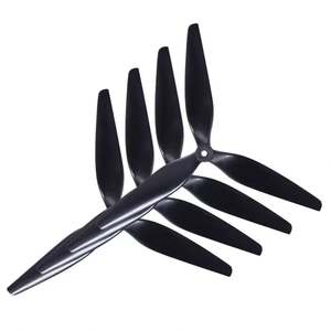 Gemfan 10X5 1050 10 Inch Glas Koolstofvezel Propeller <span class=keywords><strong>3</strong></span> Bladen Zwart Glas Nylon Diy Rc Fpv Drone Lange Afstand Radio Accessoires - Product Image 1