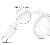 Câble de chargeur USB C pour iPhone, charge rapide 60W, câble de charge rapide de type C pour iPhone 16/16 Pro/15/15 Plus