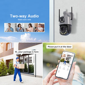 ICSee 36X Zoom 6MP double objectif prise en charge du suivi automatique Service cloud WIFI 4G caméra de sécurité IP longue portée sans fil - Product Image 3