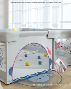Corralito para Bebé Nuevo al Mejor Precio de Fábrica, Corralito de Seguridad Extra Grande para Bebés, Barrera de Seguridad Portátil para Bebés - Product Image 2