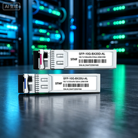 Module optique SFP+ BiDi 10G SFP-10G-BX20U/BX20D-AL Tx1270/Rx1330 20km LC Monofibre