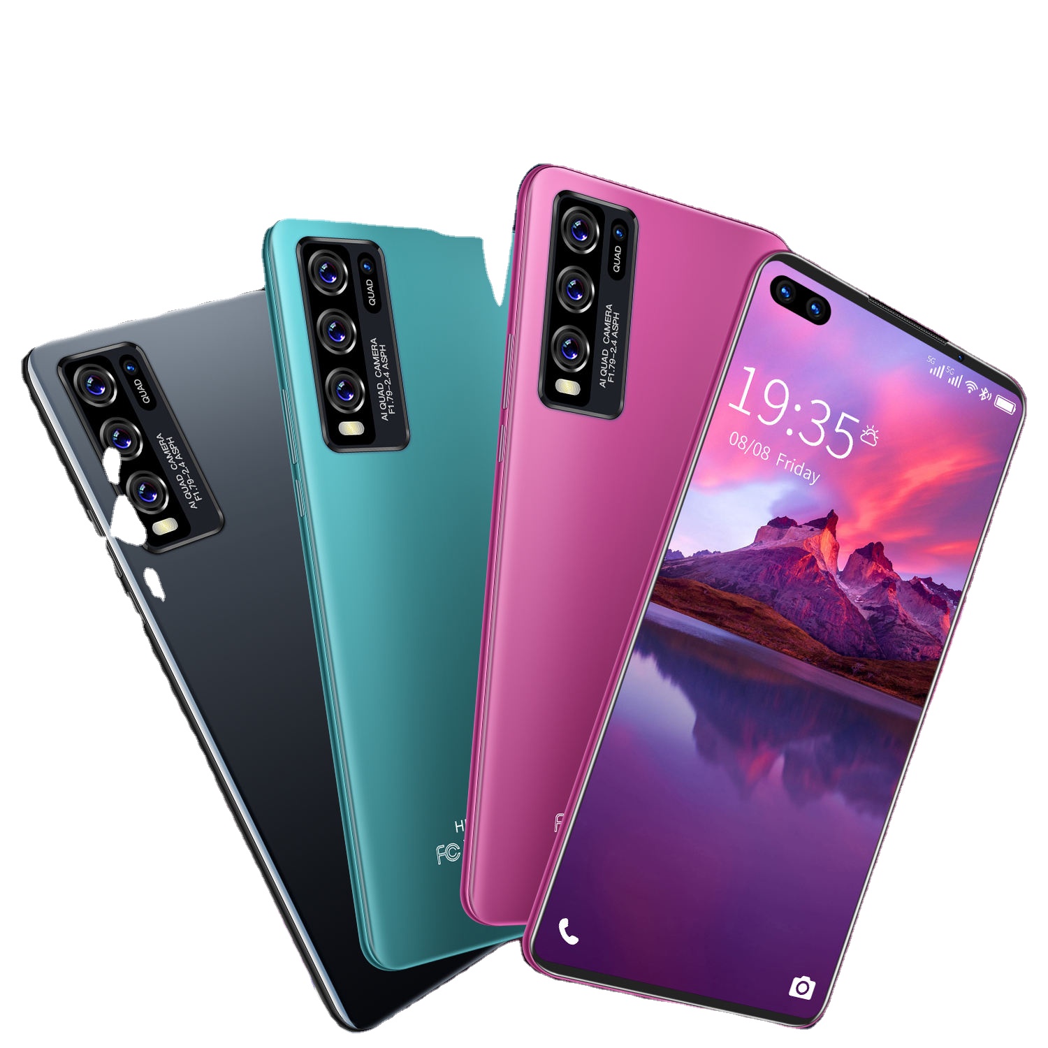 12gb + 512gb 대형 메모리 Y60 Pro 4800mah 스마트 폰 10 코어 21 + 48 백만마력 카메라 얼굴 Id 5g 듀얼 Sim 카드 휴대 전화