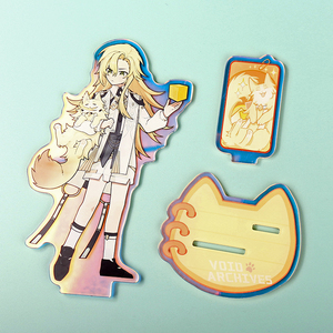 Tùy chỉnh trong suốt Acrylic mảng bám phim hoạt hình anime cầu vồng thiết kế cho trang trí nội thất và quà tặng cho bán buôn - Product Image 5