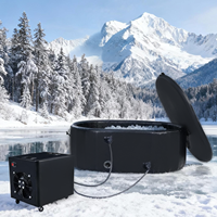 Refroidisseur d'eau pour bain de glace ZT 1/2HP, parfait pour les athlètes et les passionnés de bien-être recherchant des thérapies par le froid et la chaleur