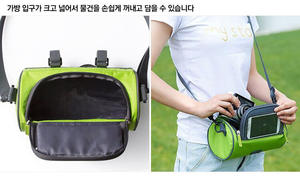 Sac de rangement multifonctionnel pour fournitures de vélo de montagne Sac à bandoulière simple pour vélo Écran tactile Navigation Sacs d'équitation - Product Image 5