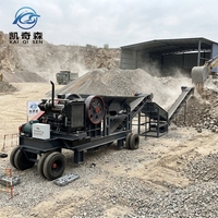 Concasseur à mâchoires pour granit, basalte et calcaire, prix usine Congo, pour mines et carrières, machine de concassage mobile