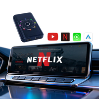 Adaptador Inalámbrico Portátil Mini Carplay para Android OS, Adaptador Android Auto con YouTube y Netflix