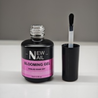 15ml Peinture à Ongles Gel Blooming 3 Couleurs Blanc Noir Transparent Private Label Fleur Peinture Effet Marbre
