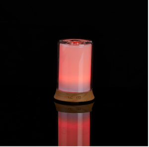 Commercio all'ingrosso 100ml diffusore di aromi bottiglie di vetro luce colorata aromaterapia olio elettrico umidificatore nebbia Maker USB potenza per alberghi - Product Image 5