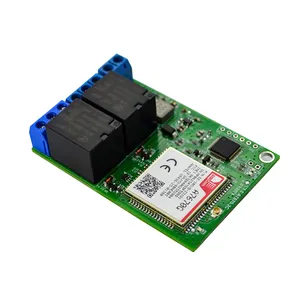 Sms 4G SMS GSM Relay Module Development Board Phone APP Remote Control A7670G With Antenna 2 Channel Mini Message Controller Boards