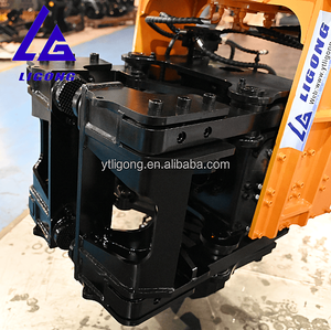 PowerGrip Side <span class=keywords><strong>Clamp</strong></span> Pile Driver, QuickDrive hidrolik sisi pegangan Vibro Hammer untuk 15-45ton Excavator - Product Image 6