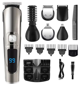 เครื่องโกนหนวดอเนกประสงค์ กันน้ำ ชาร์จไฟได้ IPX6 สำหรับผู้ชาย เครื่องตัดแต่งขนไฟฟ้าไร้สาย สำหรับผู้ชาย 61-90 - Product Image 1