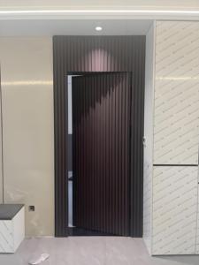 Porte intérieure sans cadre de style américain Couleur personnalisée Porte en bois invisible Porte cachée Construction intérieure - Product Image 4