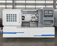 Tour CNC à lit plat horizontal CAK6150/1500, commande GSK, tour à métaux multifonctionnel automatique