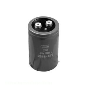 ตัวเก็บประจุแบบ Original CAP ALUM 6.3MF 20% 420V SCREW CH 6.3 mF แบบยึดติดกับโครง E37L421CSN632MED0U - Product Image 1
