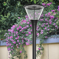 JD 30W 60W 100W Poteaux d'éclairage extérieur de décoration de jardin Poteau d'éclairage de jardin en fonte décorative