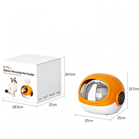 Distributeur automatique intelligent de croquettes pour chats, anti-effraction, pour l'alimentation quotidienne des foyers multi-animaux – Meilleures ventes
