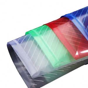 Super Heavyweight 3-<b>Ring</b> Poly Binder Tight Closure A4 PVC Document <b>Folder</b> Bag Side Loading PP Material for Presentation Filing - Product Image 6