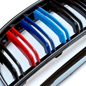 M3 style E90 gril de pare-chocs avant pour <span class=keywords><strong>BMW</strong></span> <span class=keywords><strong>série</strong></span> 3 E90 <span class=keywords><strong>M</strong></span> couleur double latte ligne style 2005-2008 - Product Image 5
