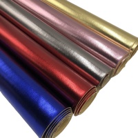 Napa texturé couleurs métalliques PVC cuir rouleau résistant à l'eau Faux cuir pour sacs siège de voiture chaise meubles doublure accessoires