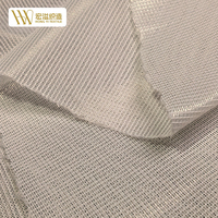 Maille tricotée chaîne 100 % polyester ODM/OEM pour languettes de chaussures, résistante à l'abrasion, écologique, largeur 56 pouces, grand stock disponible