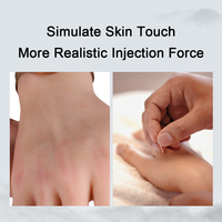 Beau modèle de main en silicone modèle d'entraînement à la perforation de la main modèle chinois d'entraînement à l'acupuncture
