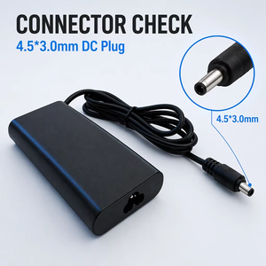 Cargador de Laptop Nuevo de 130W 19.5V 6.67A 4.5*3.0mm, Fuente de Alimentación CA/CC con Protección OTP, Material Ignífugo ABS/PC - Product Image 2