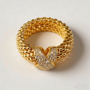 Anillo de compromiso de oro macizo chapado en oro de 10K/14K con diamantes cultivados en laboratorio, diseño de racimo, romántico, unisex, para aniversario, fiesta, IGI - Product Image 3