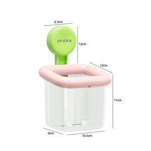 Support mural domestique pour brosse à dents sans poinçon <span class=keywords><strong>ventouse</strong></span> support de rangement multifonctionnel pour serviettes faciales à un seul niveau - Product Image 6