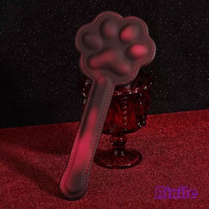 Sex Leather BDSM Paddle Spanking <strong>Whip</strong> for Couples Bondage Roleplay Adult Sex Toy Temperature Change cat Claws Punishment Props - Product Image 6