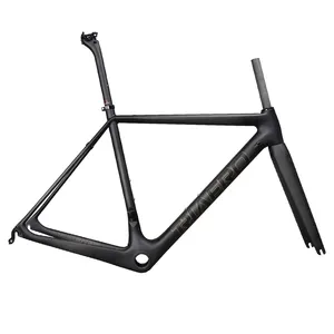 Hot Koop Super Light Road Frame Racefiets Carbon Racefiets Frame Met PF30 En Di2 Compatibel Interne DI2 Batterij