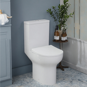 Mặt Trời Mọc Hiện Đại Hai-Mảnh WC P Trap Sanitaryware Giấu Bể Nhỏ Gọn Nhà Vệ Sinh + Mềm Gần Chỗ Ngồi 555Mm Chiếu - Product Image 1