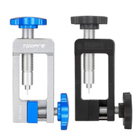 Toopre outil d'insertion d'aiguille d'huile de vélo Installation tube de tête en T troncation de corps à cinq lignes outils de réparation de vélo multifonctions