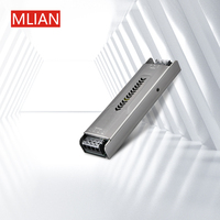 Adaptateur d'alimentation 12V à commutation silencieuse avec pilote de lumière LED, double filtre, boîtier en oxyde pour applications industrielles
