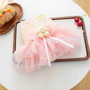 PETCIRCLE Pet Circle Spring and Autumn Pet Clothing Small Dog Puppy <b>Cat</b> <b>Clothes</b> Fairy Tulle Skirt - Product Image 2