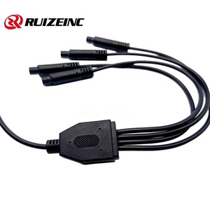 M8 IP67 Cable Conector impermeable Arnés de cables Bicicleta eléctrica Scooters 2 3 4 5 6 Pin Motocicleta Latón Macho a hembra - Product Image 2