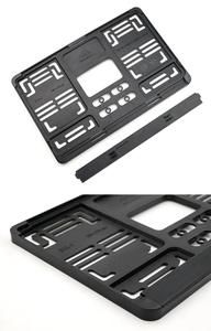 Marco de matrícula de <span class=keywords><strong>coche</strong></span> <span class=keywords><strong>Europa</strong></span> América Oriente Medio suministros automotrices Marco de matrícula ajustable - Product Image 6