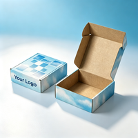 Caja de Envío de Joyería de Lujo en Oferta, Cajas de Cartón Corrugado Impresas Personalizadas para Envío de Joyería