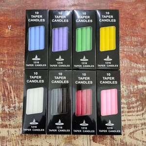 Bougies chimes artisanales de 20 ans <span class=keywords><strong>d</strong></span>'expérience, couleurs assorties, sans gouttes, pour rituels, <span class=keywords><strong>d</strong></span>écoration intérieure et spiritualité - Product Image 2
