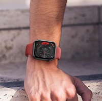 Reloj Inteligente Android 4G con Google Play, Tarjeta SIM, GPS, WIFI, Cámara de Video Dual, Reloj Inteligente Cuadrado con Teléfono, Pantalla AMOLED de 2.13''