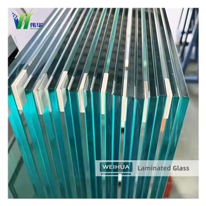 6.38mm-40.28 mm Flat Curved Low Iron <strong>Extra</strong> Ultra <strong>Clear</strong> <strong>Laminated</strong> <strong>Glass</strong> for Skylights - Product Image 4