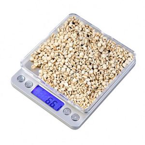 Báscula de Cocina Digital de Acero Inoxidable de 500g, 2000g, 3000g, 1Kg, con Precisión de 0.1g y 0.01g, Fabricada en China - Product Image 3