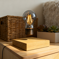 HCNT Lévitation Magnétique Vente Chaude Article Tactile Contrôle LED Lampe Nuit Lampe Ampoule Décorative