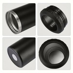 Bouteille isotherme élégante en acier inoxydable pour voiture, double couvercle, portable, avec logo personnalisé – Vente en gros - Product Image 4