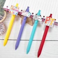 Nouvellement conçu Phrase série coloré imprimé autocollant stylo PVC en caoutchouc souple chaussure boucle charme décoration Clip