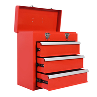 Mini armoire à outils de bureau en acier à 2/3 tiroirs, armoire de rangement en métal laminé à froid verrouillable pour modèles réduits, jouets et pièces de quincaillerie