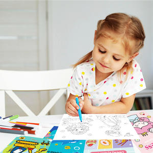 Set de Libros para Colorear con Temática de Dibujos Animados para Niños, Venta al por Mayor para Fiestas y Festivales, Papel de Actividades de Dibujo, Paquete de Regalo - Product Image 5